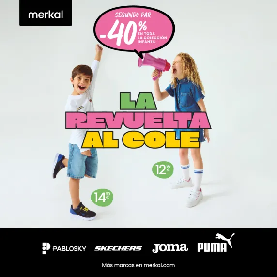 niños con megafono