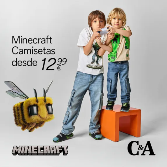 chicos vestidos de minecraft
